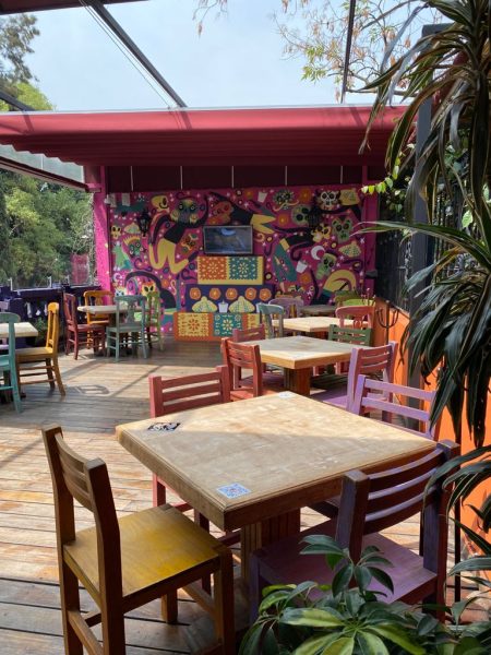 Terraza, Restaurante "La Calaca".